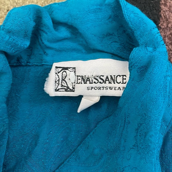 Paisley button blouse - Picture 1 of 3